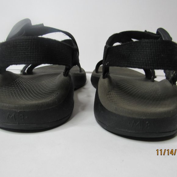 Chaco Men’s Z2 Classic Black Strappy Trail Hiking Sandal Size US 10 CHACO Z/2 black Sz M8 Men Sport Hiking Trail Strappy Sandals  main image 4